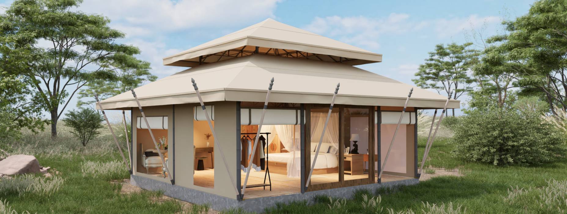 兴隆县户外野奢帐篷